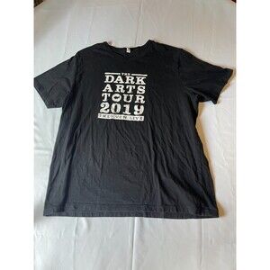 THEO VON Dark Arts 2019 Tour T-SHIRT Mens 2XL Black Live Concert Standup Comedy‎